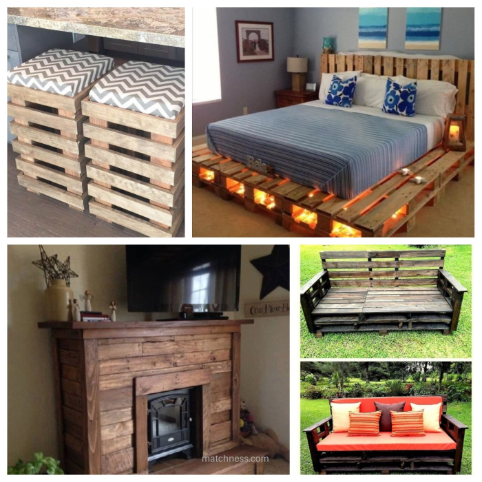 39 Furniture Pallet Projects You Can DIY for Your Home ~ Matchness.com