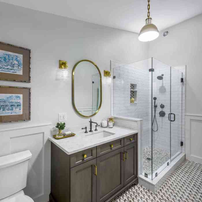 Bathroom design for small spaces
