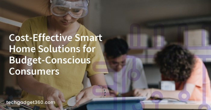 Cost-Effective Smart Home Solutions for Budget-Conscious Consumers Smart home technology on a budget